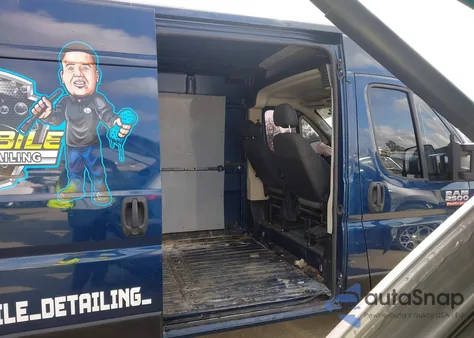 2021 Ram Promaster 2500 High Roof 159 Wb from USA, damaged, VIN 3C6LRVDG6ME579216